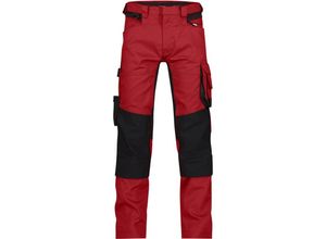 5414729151397 - Dynax Arbeitshose ROT SCHWARZ 52 245g - ROT SCHWARZ