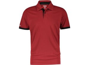 5414729161686 - Traxion Poloshirt ROT SCHWARZ XL 215g - ROT SCHWARZ