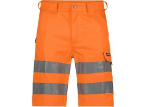 5414729173283 - - Idaho Warnschutz-Shorts neonorange 42 245g - neonorange