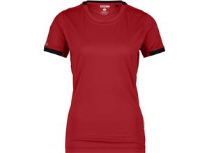 5414729174518 - - Nexus Women T-shirt rot schwarz s 140g - rot schwarz