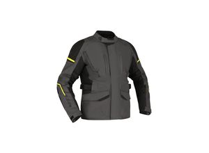 5415033314874 - Motorradjacke RICHA Infinity 3 Schwarz-Grau-Fluogelb