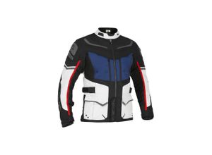 5415033315390 - Motorradjacke RICHA Infinity 2 Adventure Hellgrau-Blau-Rot