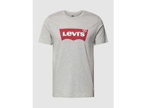 5415211954236 - Levis® T-Shirt Logo-Print Rundhals für Herren grau M