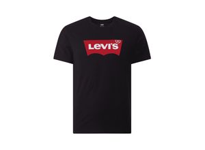 5415211983632 - Levis - Schwarzes T-Shirt mit Fledermaus-Logo-Print