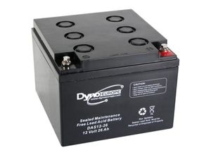 5415239001035 - Toolland - Dyno Europe bleiakku - 12 v - 26 Ah - 165 x 1745 x 125 mm - black