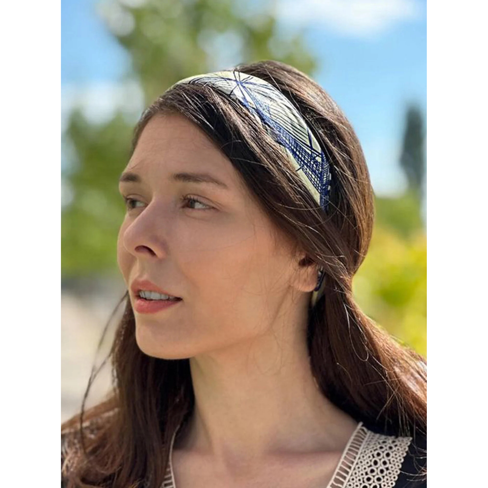 5419980269485 - Seidenschal für Frauen Nautical Chic