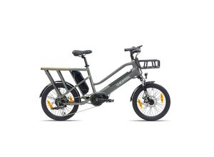 5420000083110 - Chrisson eCargo 20 E Bike Lastenrad 20 Zoll Damen oder Herren 155 - 190 cm Pedelec Lastenfahrrad 8 Gänge