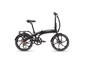 5420000083127 - Chrisson EFolder E Bike Klapprad Damen Herren 150 - 195 cm Pedelec 20 Zoll 8 Gänge Elektrofahrrad 250 W schwarz