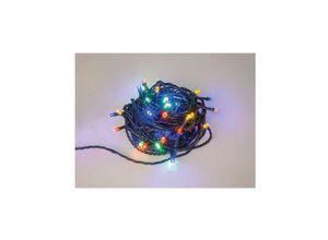 5420046529214 - Shimmerlight led - 16 m - 740 LEDs - mehrfarbig - grünes Kabel - Modulator - 24 v - Light Creations