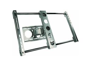 5420047110817 - - Wandhalter Fernseher Fernsehgerät tv Gerät Flachbild Fernseher Halterung 30-63 Zoll vesa Standard Halter schwenkbar neigbar Metall silber