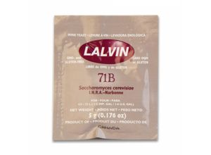 5420069834906 - Ich-zapfe - Trockenhefe Weinhefe 71B™ - Lalvin™ - 5g