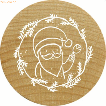 5420078607119 - 3 x Stempel Woodies Weihnachtsmann