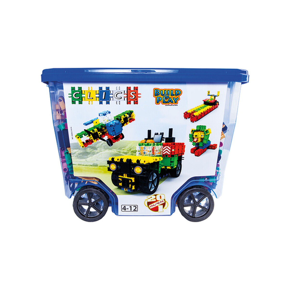 5425002305598 - Konstruktionsspiel CB606 Blau Bunt 560 Stücke