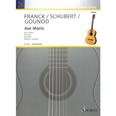 5425005440098 - Ave Maria - 3 transcriptions pour guitare