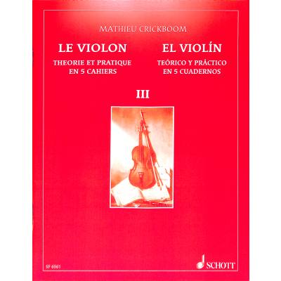 5425005440197 - Le violon 3 - theorique et pratique