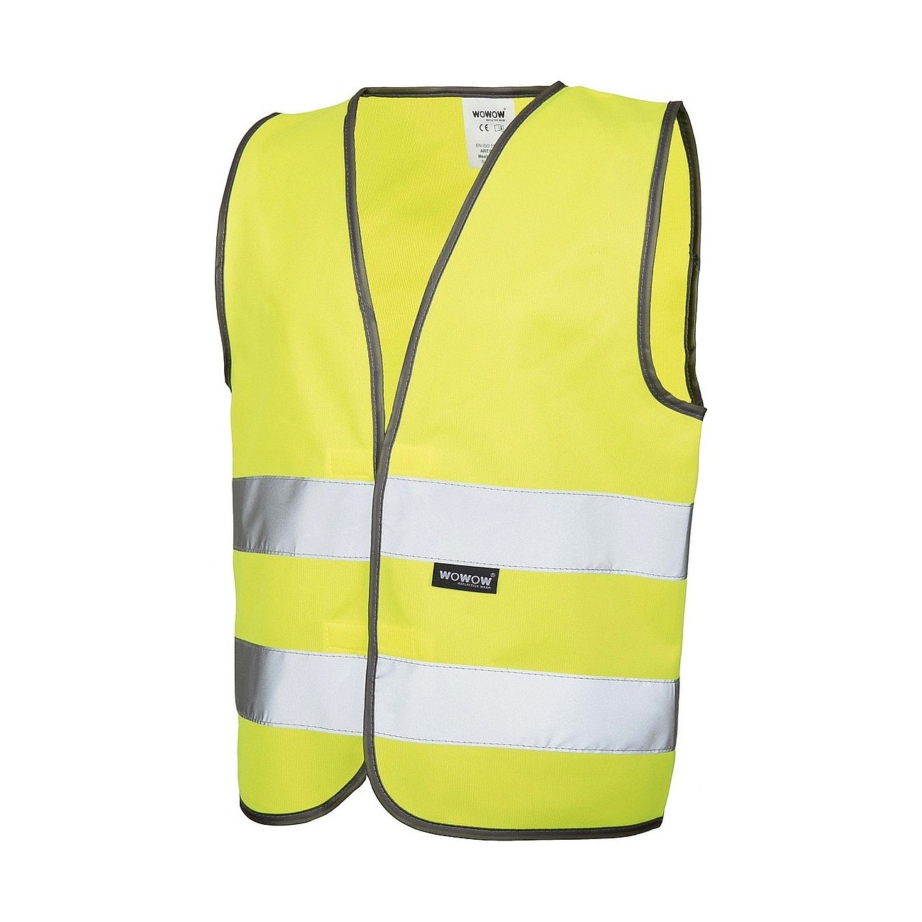 5425012430419 - WOWOW Safety Kids Weste Gelb Gr L 140-146cm 5425012430419 - WOWOW Safety Kids Weste Gelb Gr L 140-146cm