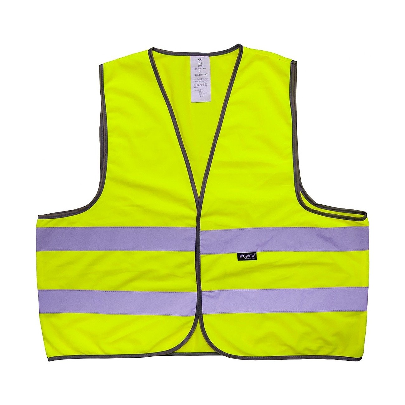 5425012434189 - WOWOW Sicherheitsweste Gelb Gr M EN20471