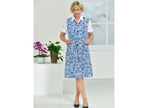 5425023258217 - Damen Knopfschürze in aqua-bedruckt Größe 56 Witt Weiden 50% Baumwolle 50% Polyester 5425023258217 - Damen Knopfschürze in aqua-bedruckt Größe 56 Witt Weiden 50% Baumwolle 50% Polyester