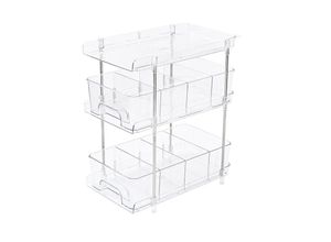 5441600266888 - Coocheer - Aufbewahrungsschrank unter der Spüle Schreibtisch-Kosmetik-Aufbewahrungsbox Organizer für die Küche unter der Spüle multifunktionales