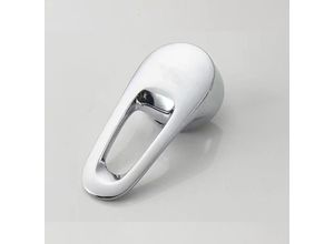 5441600273312 - Wasserhahngriffe aus Zinklegierung Austausch des Wasserhahngriffhebels Einzelgriffhebel mit Heiß- und Kaltfarbknopf Anwendbar auf 40-mm-Ventilkern 5441600273312 - Wasserhahngriffe aus Zinklegierung Austausch des Wasserhahngriffhebels Einzelgriffhebel mit Heiß- und Kaltfarbknopf Anwendbar auf 40-mm-Ventilkern