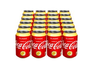 5449000098924 - Coca Cola Vanilla 033 Liter Dose 24er Pack