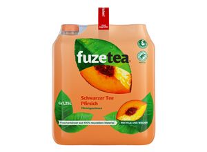 5449000232403 - Fuze Tea Eistee Schwarzer Tee Pfirsich 125 Liter 6er Pack