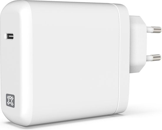 5453003787501 - XtremeMac USB-C-Ladegerät - 45W - 100% recycelter Kunststoff - Weiß