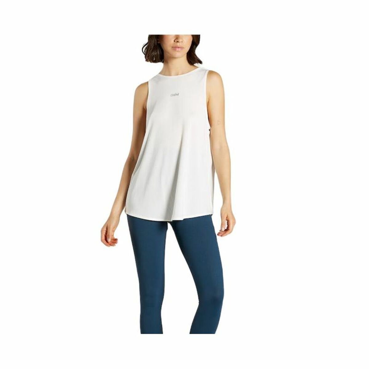 5600366665957 - Womens Sleeveless T-shirt Aria White