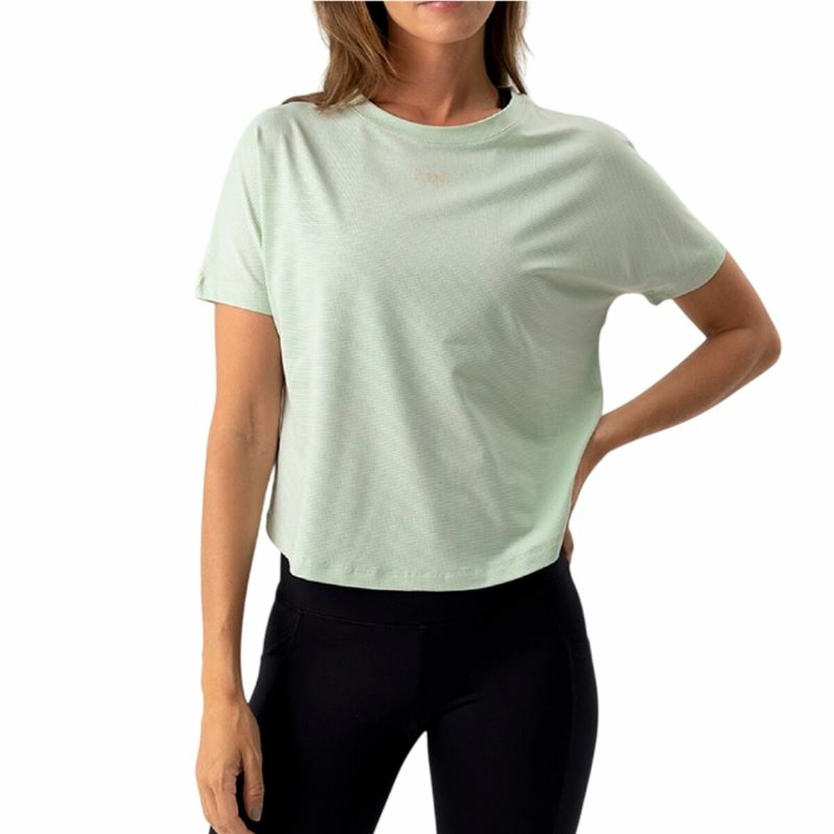 5600366666077 - Womens Sleeveless T-shirt Aria Aquamarine