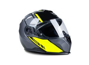 5600427087308 - Klapphelm XVilitur Hi-Viz Neon-Grau