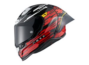 5600427115452 - Integralhelm XR3R Glitch Racer Weiß-Rot