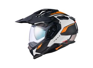 5600427116770 - Adventure Helm XWED3 Keyo Weiß-Orange Matt