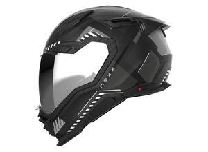 5600427119214 - Integralhelm XWST3 Fluence Silber-Schwarz Matt