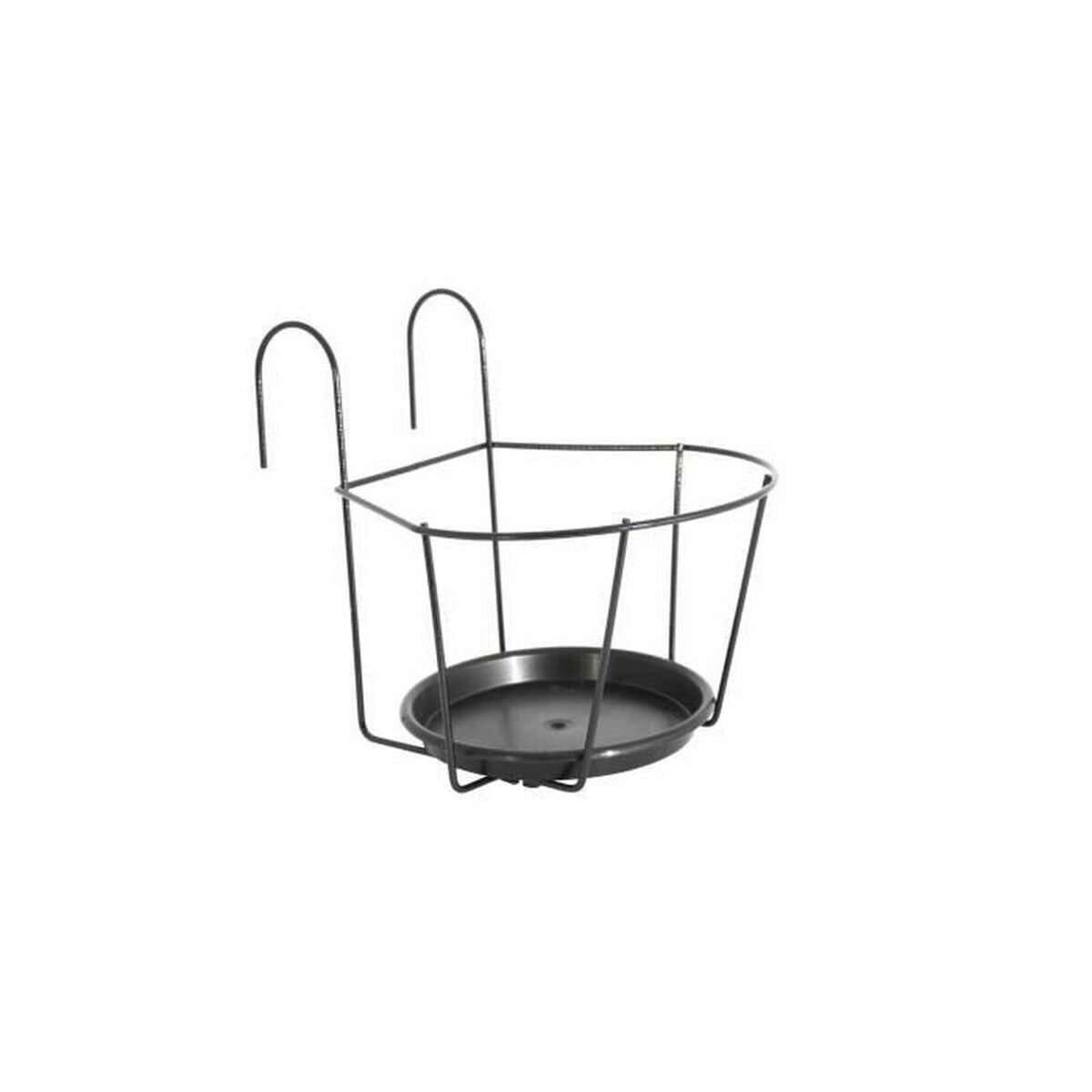 5600442827033 - Balkonhalterung für Blumentöpfe Metall 25 x 25 cm 5600442827033 - Balkonhalterung für Blumentöpfe Metall 25 x 25 cm