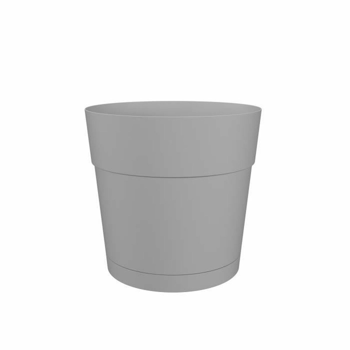 5600442843712 - Plant pot Light grey Plastic Circular Ø 35 cm