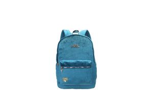 5600446629367 - Miss Lemonade Blauer Samtrucksack 32 CM High-Fashion Schulranzen Blue Velvet
