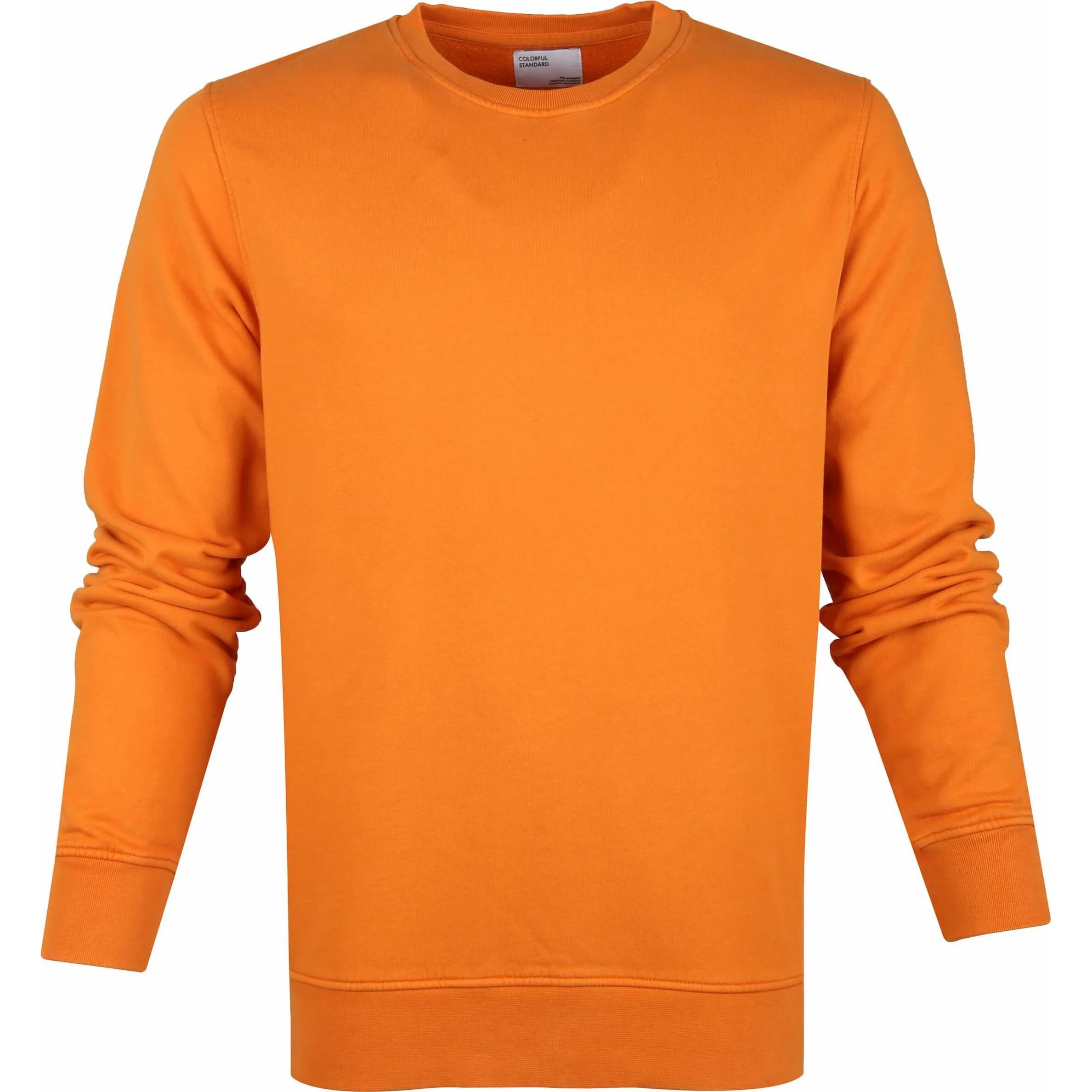 5600493178290 - Sweatshirt mit Rundhalsausschnitt Classic Organic burned orange