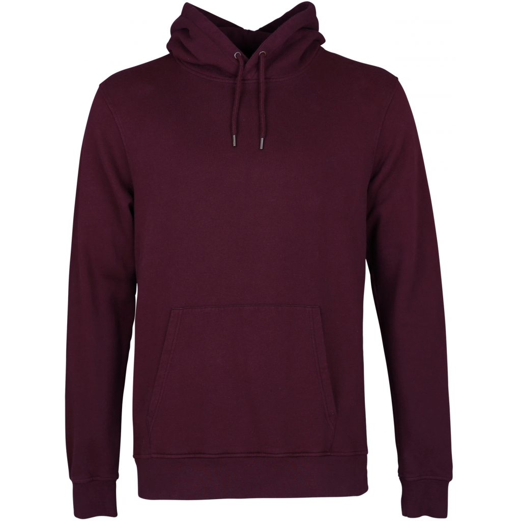 5600493178788 - Kapuzenpullover Classic Organic oxblood red