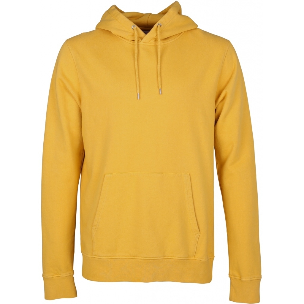 5600493179341 - Kapuzenpullover Classic Organic burned yellow