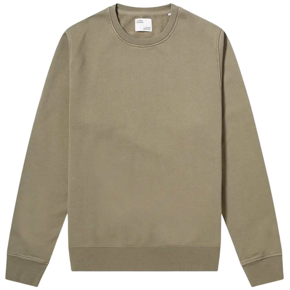 5600493182808 - Sweatshirt mit Rundhalsausschnitt Classic Organic dusty olive