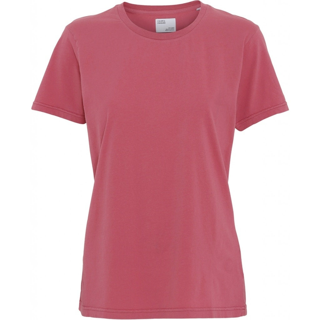5600493186714 - T-Shirt Frau Light Organic raspberry pink