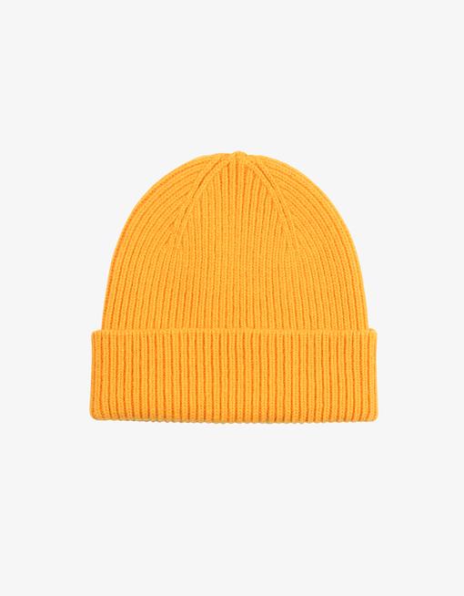 5600493197543 - Mütze merino wool Burned Yellow