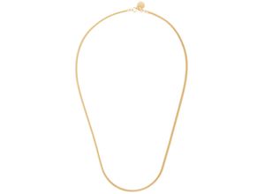 5600803401711 - Kette ohne Anhänger UNIKE JEWELLERY CLASSY UKCR03240007 Halsketten Gr Silber 925 (Sterlingsilber) Länge 47 cm goldfarben (gelbgoldfarben kristallweiß) Damen Ketten ohne Anhänger