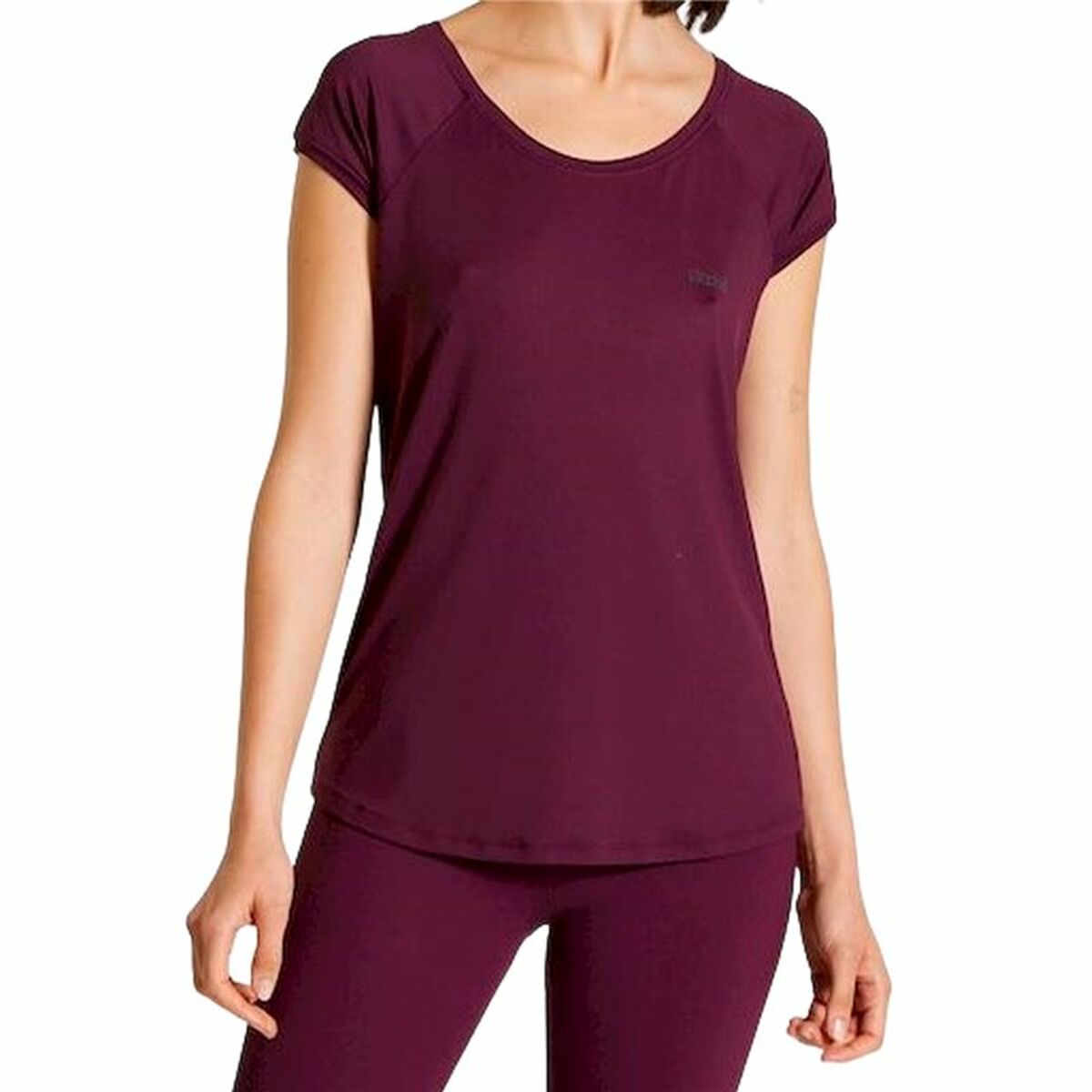5600860689473 - Damen Kurzarm-T-Shirt Braun 5600860689473 - Damen Kurzarm-T-Shirt Braun