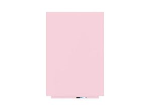 5601570618234 - - Magnettafel Slim Eco - Rosa - ohne Rahmen - 75x115 cm - für Kita und Schule