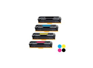 5601570644363 - IVOL Ersatztonerkit für Canon 054H - Cyan Gelb Magenta Schwarz - CYMBK