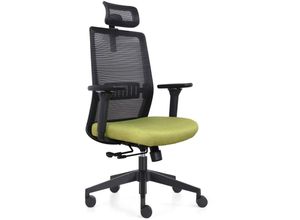 5601570645759 - Vivol - Bürostuhl Napoli Deluxe 4D - ergonomisch - Limettengrün - Limonengrün