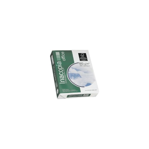 5602007968090 - Office Papier Inacopia A4 80g weiß 5 x 500 Blatt 56020079