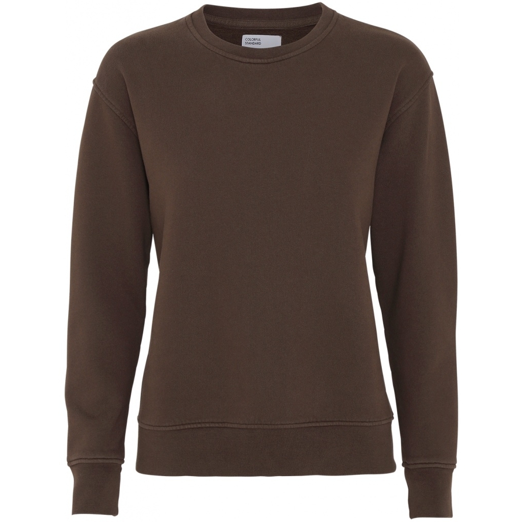 5602991000066 - Pullover mit Rundhalsausschnitt Frau Classic Organic coffee brown