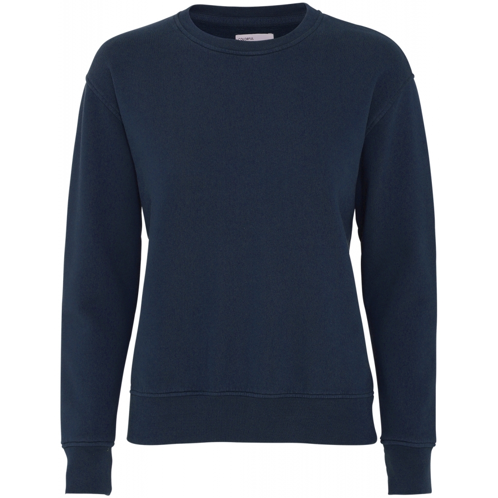 5602991000721 - Pullover mit Rundhalsausschnitt Frau Classic Organic navy blue 5602991000721 - Pullover mit Rundhalsausschnitt Frau Classic Organic navy blue
